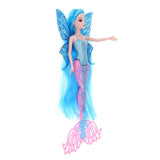 Maxbell Fashion Classic Princess Mermaid Doll Girl Model Doll Toys Play Gift Blue - Aladdin Shoppers