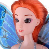 Maxbell Fashion Classic Princess Mermaid Doll Girl Model Doll Toys Play Gift Orange - Aladdin Shoppers