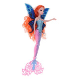 Maxbell Fashion Classic Princess Mermaid Doll Girl Model Doll Toys Play Gift Orange - Aladdin Shoppers