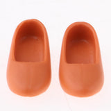 Maxbell Fashion Doll Shoes Sandals for 1/6 BJD Doll Dress up Accessory Orange - Aladdin Shoppers