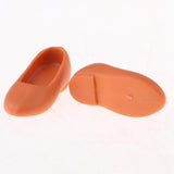 Maxbell Fashion Doll Shoes Sandals for 1/6 BJD Doll Dress up Accessory Orange - Aladdin Shoppers
