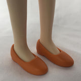 Maxbell Fashion Doll Shoes Sandals for 1/6 BJD Doll Dress up Accessory Orange - Aladdin Shoppers
