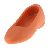 Maxbell Fashion Doll Shoes Sandals for 1/6 BJD Doll Dress up Accessory Orange - Aladdin Shoppers