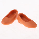 Maxbell Fashion Doll Shoes Sandals for 1/6 BJD Doll Dress up Accessory Orange - Aladdin Shoppers