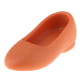 Maxbell Fashion Doll Shoes Sandals for 1/6 BJD Doll Dress up Accessory Orange - Aladdin Shoppers