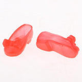 Maxbell Fashion Doll Shoes Sandals for 1/6 BJD Doll Dress up Accessory Red A - Aladdin Shoppers