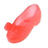 Maxbell Fashion Doll Shoes Sandals for 1/6 BJD Doll Dress up Accessory Red A - Aladdin Shoppers