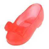 Maxbell Fashion Doll Shoes Sandals for 1/6 BJD Doll Dress up Accessory Red A - Aladdin Shoppers