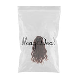 Maxbell Fashion Girl Doll Long Curly Hair for 1/3 BJD Doll DIY Supplies Brown - Aladdin Shoppers