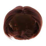 Maxbell Fashion Male Doll Wig Short Hair DIY Making for 1/3 BJD Doll Accs Dark Brown - Aladdin Shoppers