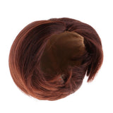 Maxbell Fashion Male Doll Wig Short Hair DIY Making for 1/3 BJD Doll Accs Dark Brown - Aladdin Shoppers