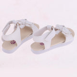 Maxbell Fashion Sandals Summer Shoes for 1/3 Girl Doll Dress up Accessory White - Aladdin Shoppers