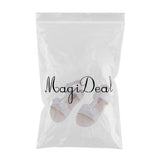 Maxbell Fashion Sandals Summer Shoes for 1/3 Girl Doll Dress up Accessory White - Aladdin Shoppers