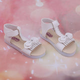 Maxbell Fashion Sandals Summer Shoes for 1/3 Girl Doll Dress up Accessory White - Aladdin Shoppers