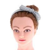 Maxbell Fashion Striped Bow Pattern Head Wrap Headband Twisted Knotted Hair Band A - Aladdin Shoppers