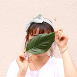 Maxbell Fashion Striped Bow Pattern Head Wrap Headband Twisted Knotted Hair Band A - Aladdin Shoppers