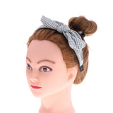 Maxbell Fashion Striped Bow Pattern Head Wrap Headband Twisted Knotted Hair Band A - Aladdin Shoppers