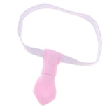 Maxbell Fashion Tie Necktie Clothes Formal Outfit for 20cm Doll Pink - Aladdin Shoppers