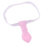 Maxbell Fashion Tie Necktie Clothes Formal Outfit for 20cm Doll Pink - Aladdin Shoppers