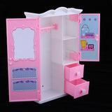 Maxbell Fashion Wardrobe Closet Model Toy For Dolls House Room Furniture Ornament - Aladdin Shoppers