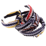 Maxbell Fashion Wave Pattern Head Wrap Headband Twisted Knotted Hair Band - Aladdin Shoppers