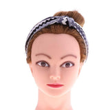 Maxbell Fashion Wave Pattern Head Wrap Headband Twisted Knotted Hair Band - Aladdin Shoppers