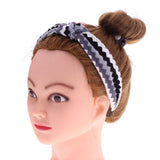 Maxbell Fashion Wave Pattern Head Wrap Headband Twisted Knotted Hair Band - Aladdin Shoppers