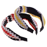 Maxbell Fashion Wave Pattern Head Wrap Headband Twisted Knotted Hair Band - Aladdin Shoppers