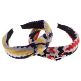 Maxbell Fashion Wave Pattern Head Wrap Headband Twisted Knotted Hair Band - Aladdin Shoppers