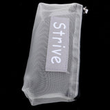 Maxbell Fashion Zipper Pencil Pen Case Bag Makeup Cosmetic Bag Pouch Dot Lady Grey - Aladdin Shoppers