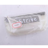 Maxbell Fashion Zipper Pencil Pen Case Bag Makeup Cosmetic Bag Pouch Dot Lady Grey - Aladdin Shoppers