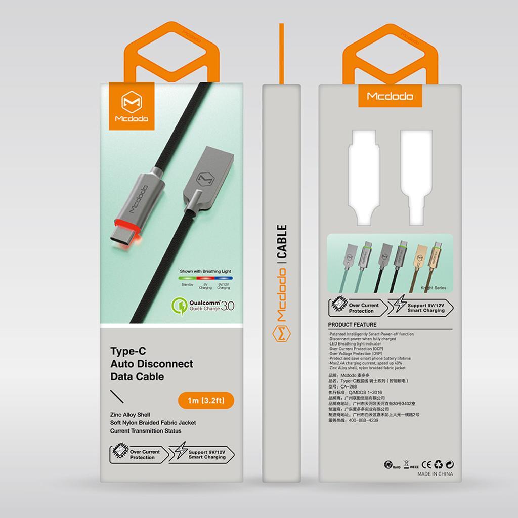 Maxbell Fast Charging USB C Cable 2.4A Super Charge USB Type C fr Android 1.5M Black - Aladdin Shoppers