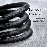 Maxbell Fast Charging USB C Cable 2.4A Super Charge USB Type C fr Android 1.5M Black - Aladdin Shoppers