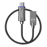 Maxbell Fast Charging USB C Cable 2.4A Super Charge USB Type C fr Android 1.5M Black