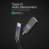 Maxbell Fast Charging USB C Cable 2.4A Super Charge USB Type C fr Android 1.5M Black - Aladdin Shoppers