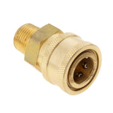 Maxbell Female To 3/8 Male Socket Brass Pressure Washer Quick Connect Fitting - Aladdin Shoppers