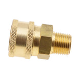 Maxbell Female To 3/8 Male Socket Brass Pressure Washer Quick Connect Fitting - Aladdin Shoppers