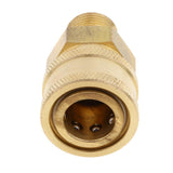 Maxbell Female To 3/8 Male Socket Brass Pressure Washer Quick Connect Fitting - Aladdin Shoppers