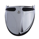 Maxbell Fender Extension Tip 110mm for Harley FXST XL FXDWG FXR Models 9016 Silver - Aladdin Shoppers