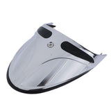 Maxbell Fender Extension Tip 110mm for Harley FXST XL FXDWG FXR Models 9016 Silver - Aladdin Shoppers