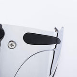 Maxbell Fender Extension Tip 110mm for Harley FXST XL FXDWG FXR Models 9016 Silver - Aladdin Shoppers