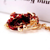 Maxbell Feng Shui Metal Pi Xiu Keychains to Attract Wealth Lucky Car Bag Keyring Red - Aladdin Shoppers