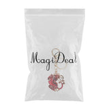 Maxbell Feng Shui Metal Pi Xiu Keychains to Attract Wealth Lucky Car Bag Keyring Red - Aladdin Shoppers
