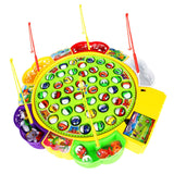 Maxbell Fishing Game Musical Electric Fishing Toy with 45 Fishes, Xmas Gift - Aladdin Shoppers