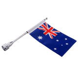 Maxbell Flagpole Mount with Flag Suitable for Harley IT Flag - Aladdin Shoppers