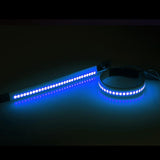 Maxbell Flexible Motorcycle LED Strip LED Tail Brake Stop TurnSignal Lights Blue