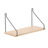 Maxbell Floating Shelves Wall Mounted Wood Hanging Display Shelves Storage Beige S - Aladdin Shoppers
