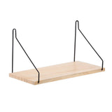 Maxbell Floating Shelves Wall Mounted Wood Hanging Display Shelves Storage Beige S - Aladdin Shoppers
