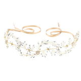 Maxbell Flower Rhinestone Crystal Wedding Headband Bridal Headpieces Style 2 - Aladdin Shoppers
