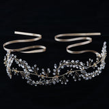 Maxbell Flower Rhinestone Crystal Wedding Headband Bridal Headpieces Style 2 - Aladdin Shoppers